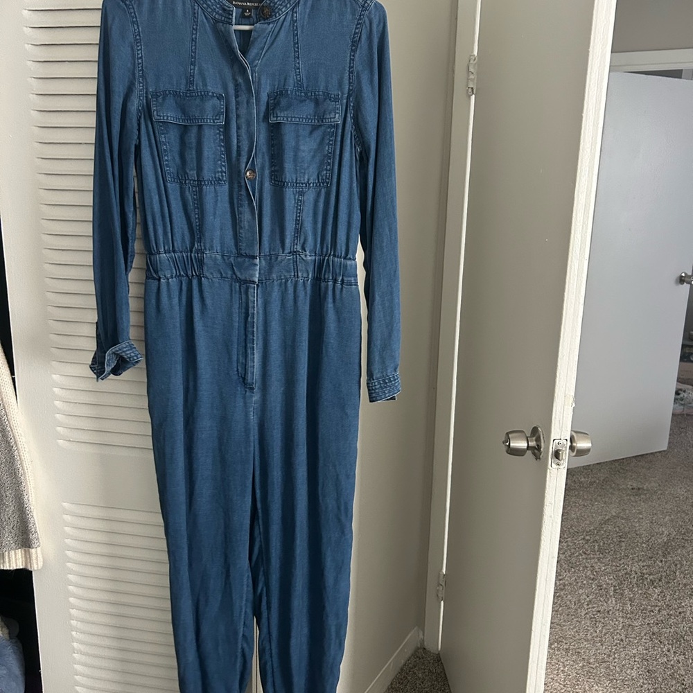 Banana Republic Indigo Denim Top